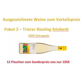 Paket 2 - Trierer Riesling feinherb